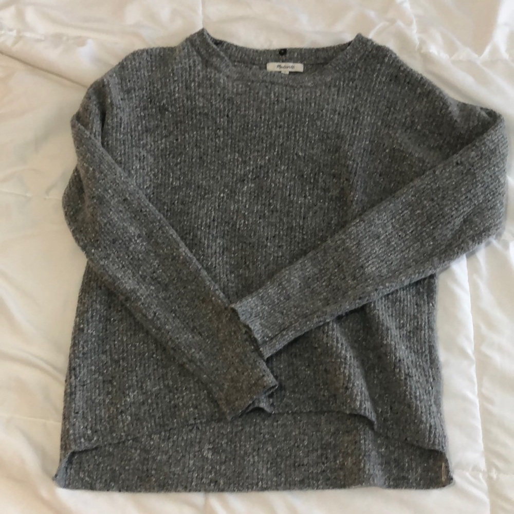 unique removable turtleneck madewell sweater